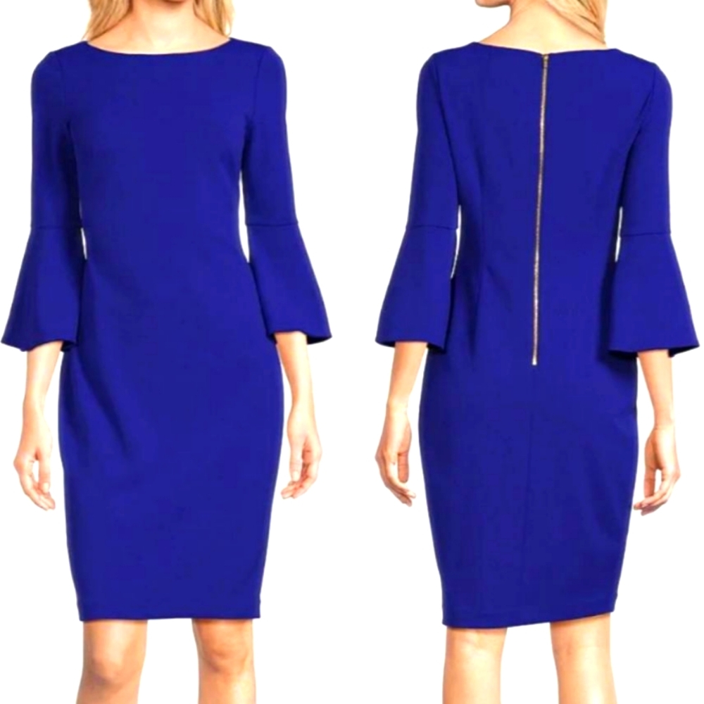Calvin Klein Royal Blue Dress Size 6